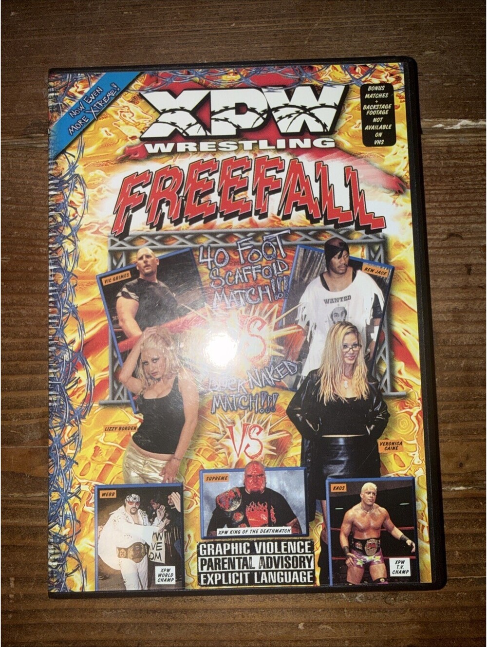 Xpw Wrestling: Freefall DVD 2002